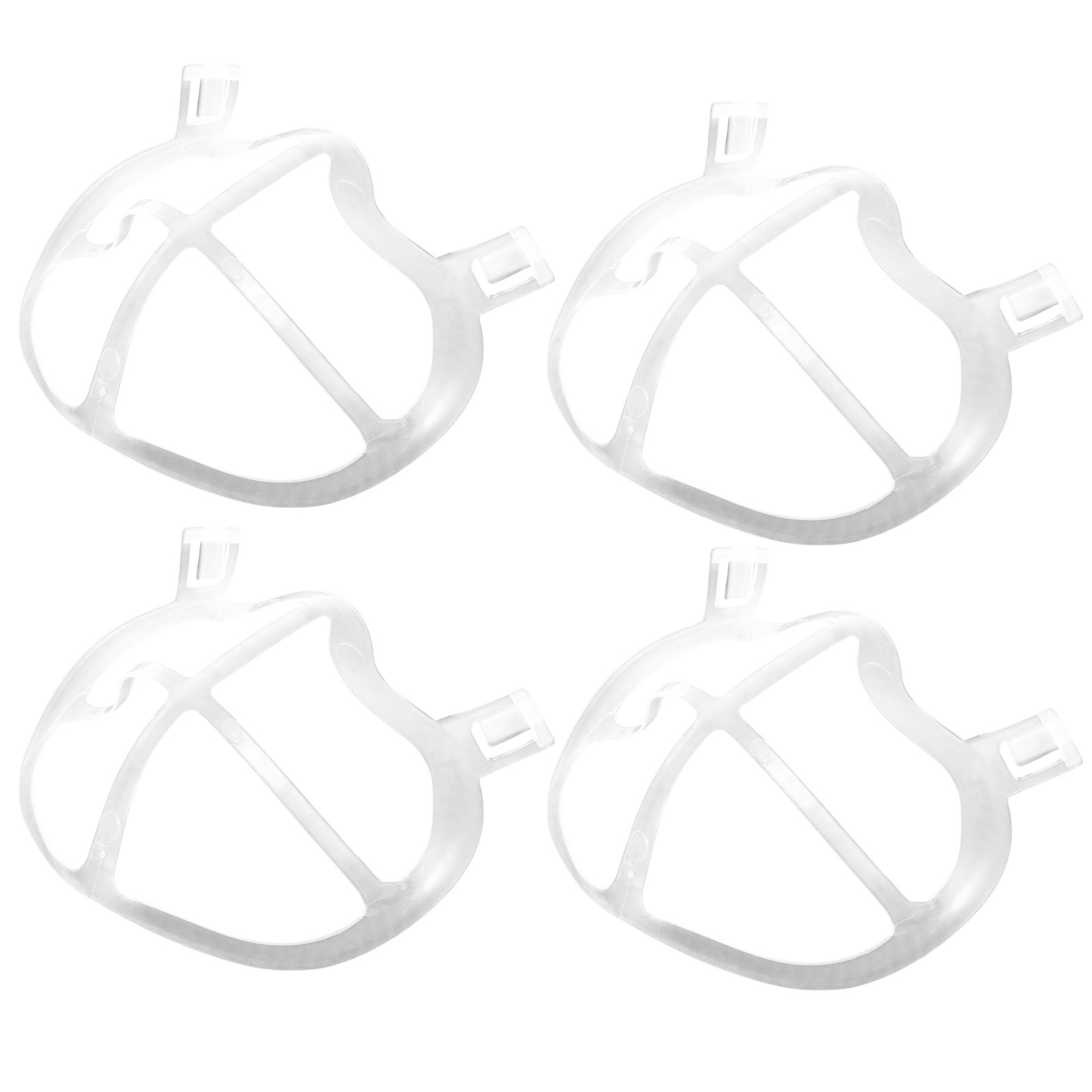 Silicone Mask Bracket - 10 Adet Cilt Dostu İnce Silikon