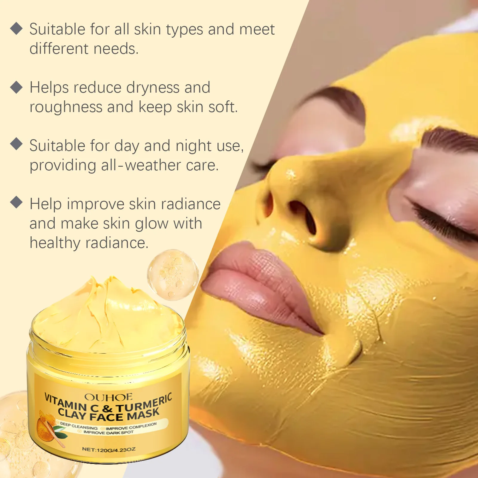 C Vitamini Zerdeçal Çamur Mask - Dust Mask Construction incelemesi ve fiyatı