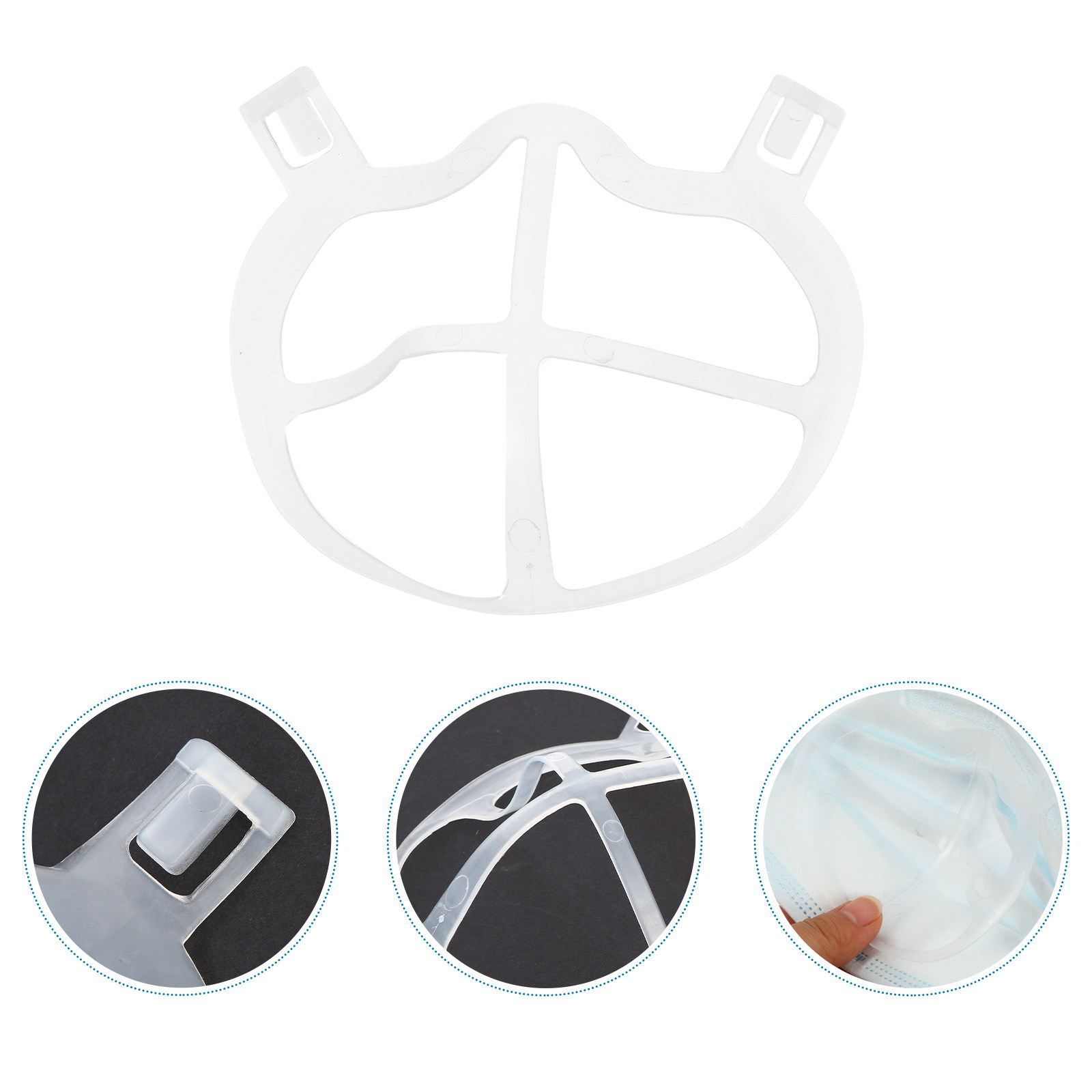 10 Adet Cilt Dostu İnce Siliko - Silicone Mask Bracket incelemesi ve fiyatı