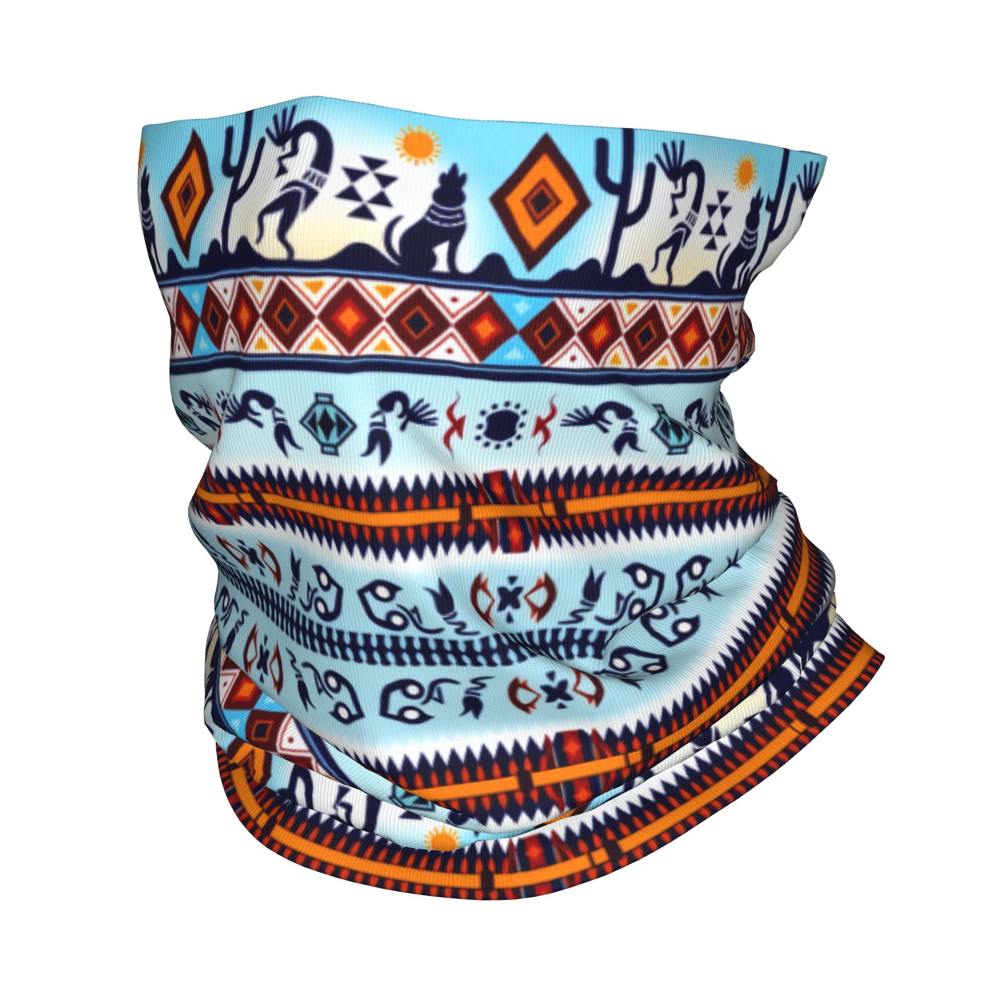 Özel Kokopelli Hohokam Hazine  - Neck Gaiter Face Cover incelemesi ve fiyatı