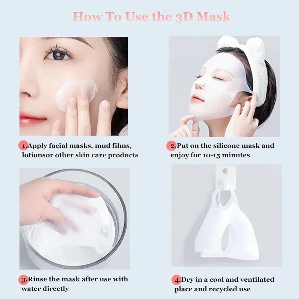 1/2 adet 3D yeniden kullanılab - Silicone Mask Bracket incelemesi ve fiyatı